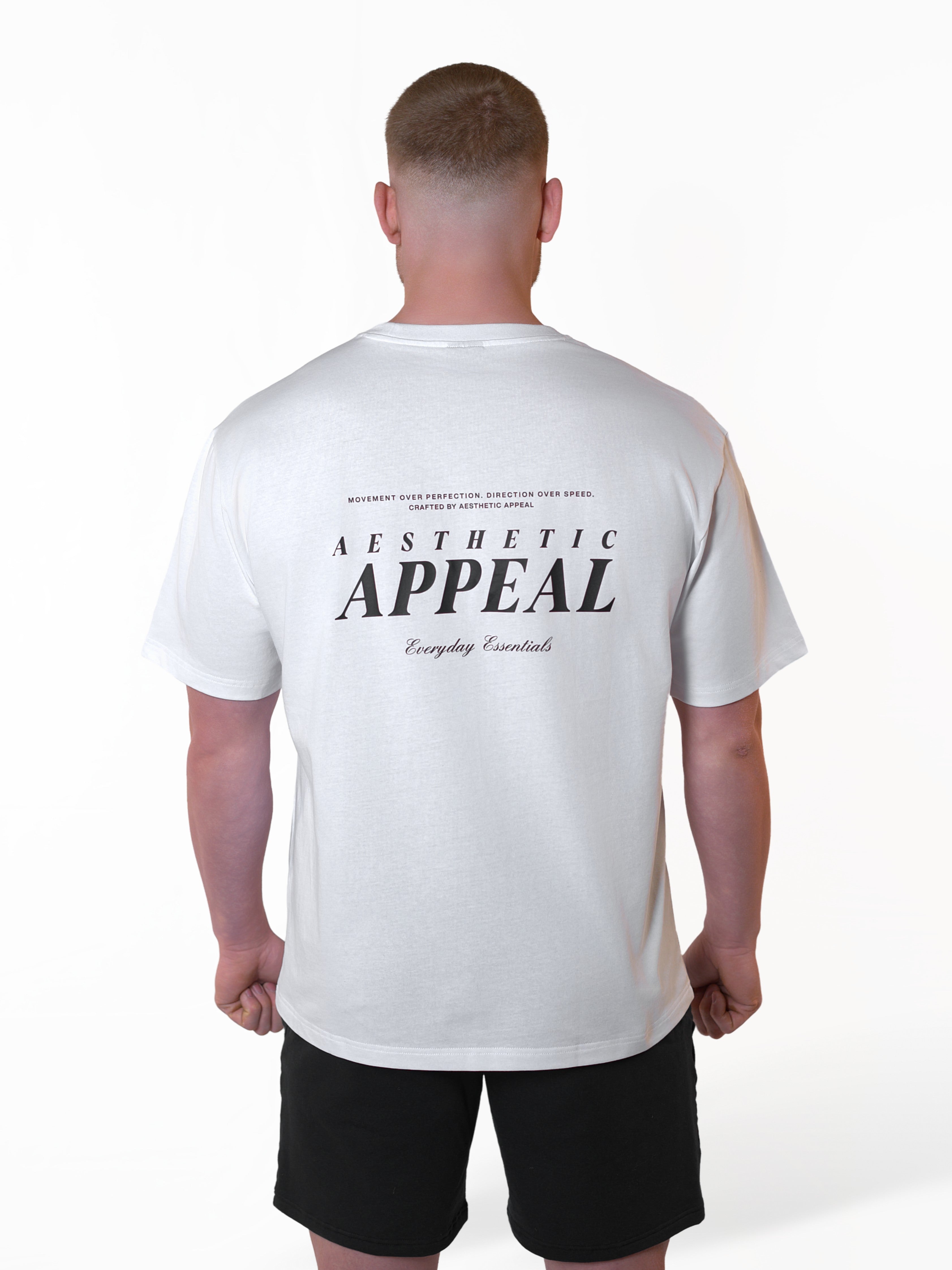 Oversized Essentials Tee Hvid