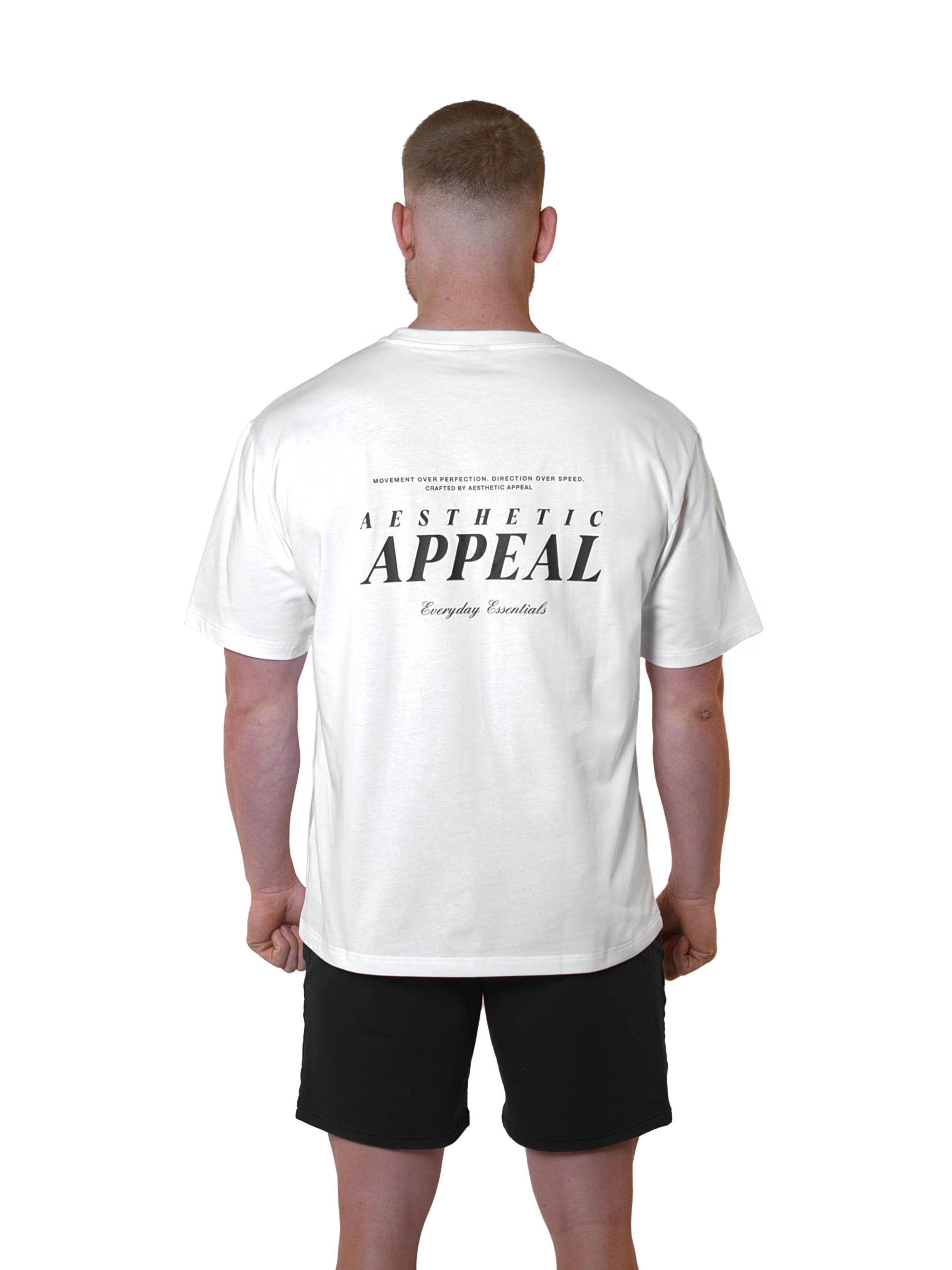 Oversized Essentials Tee White