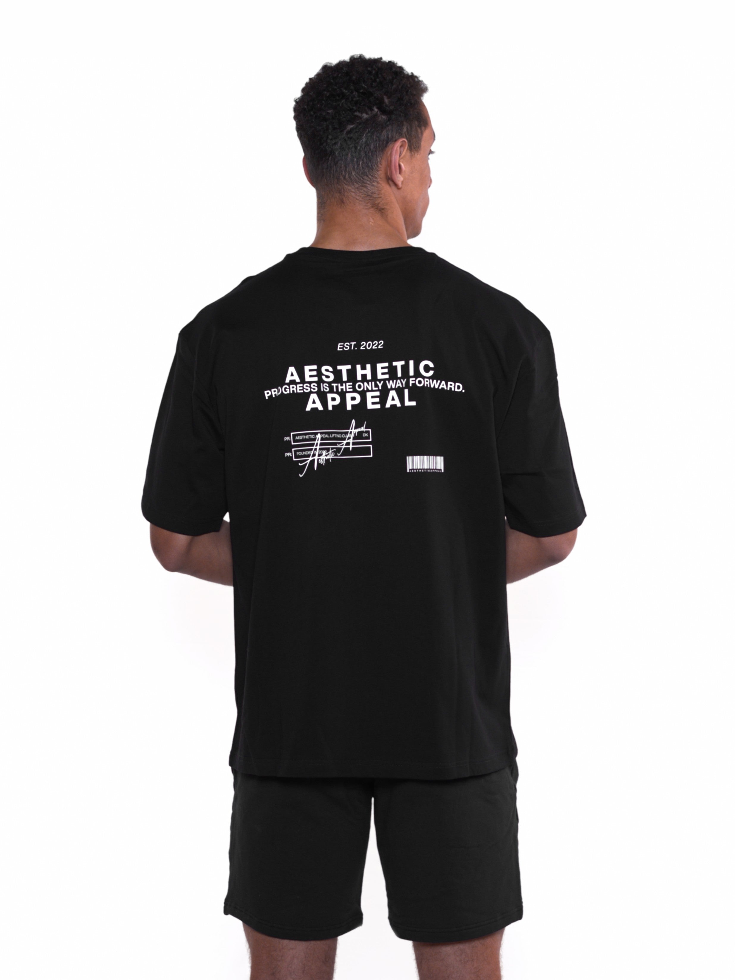Oversized PR Tee Black