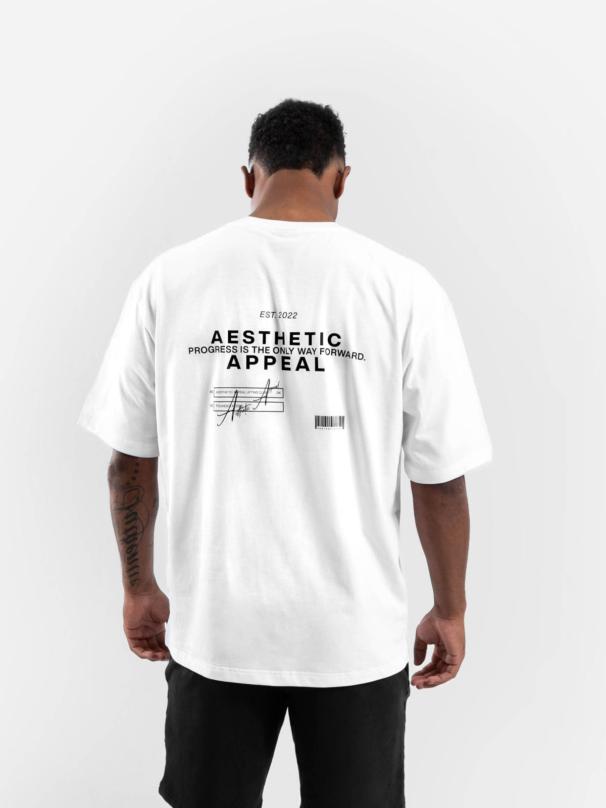 Oversized PR Tee White