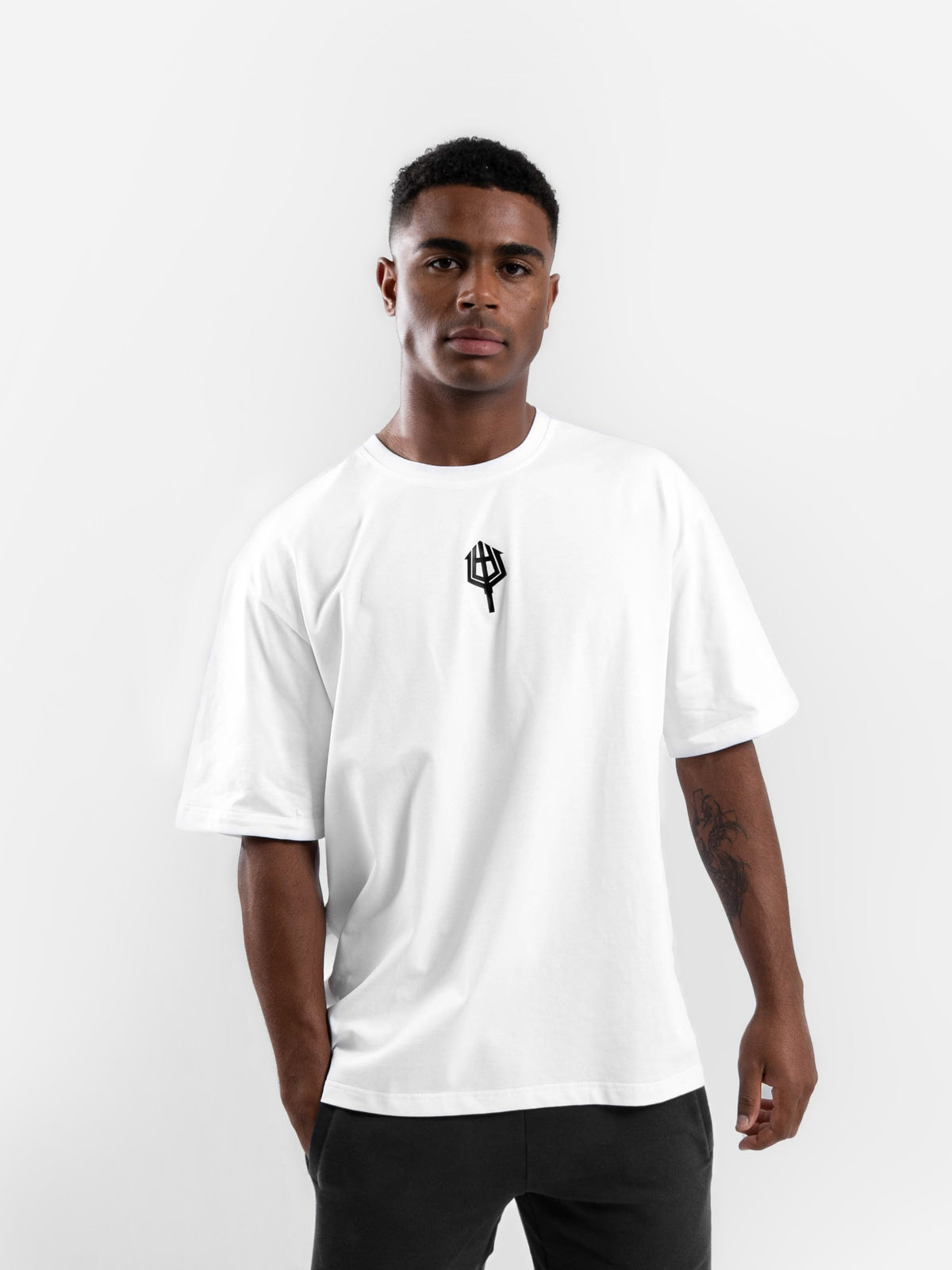 Oversized PR Tee White