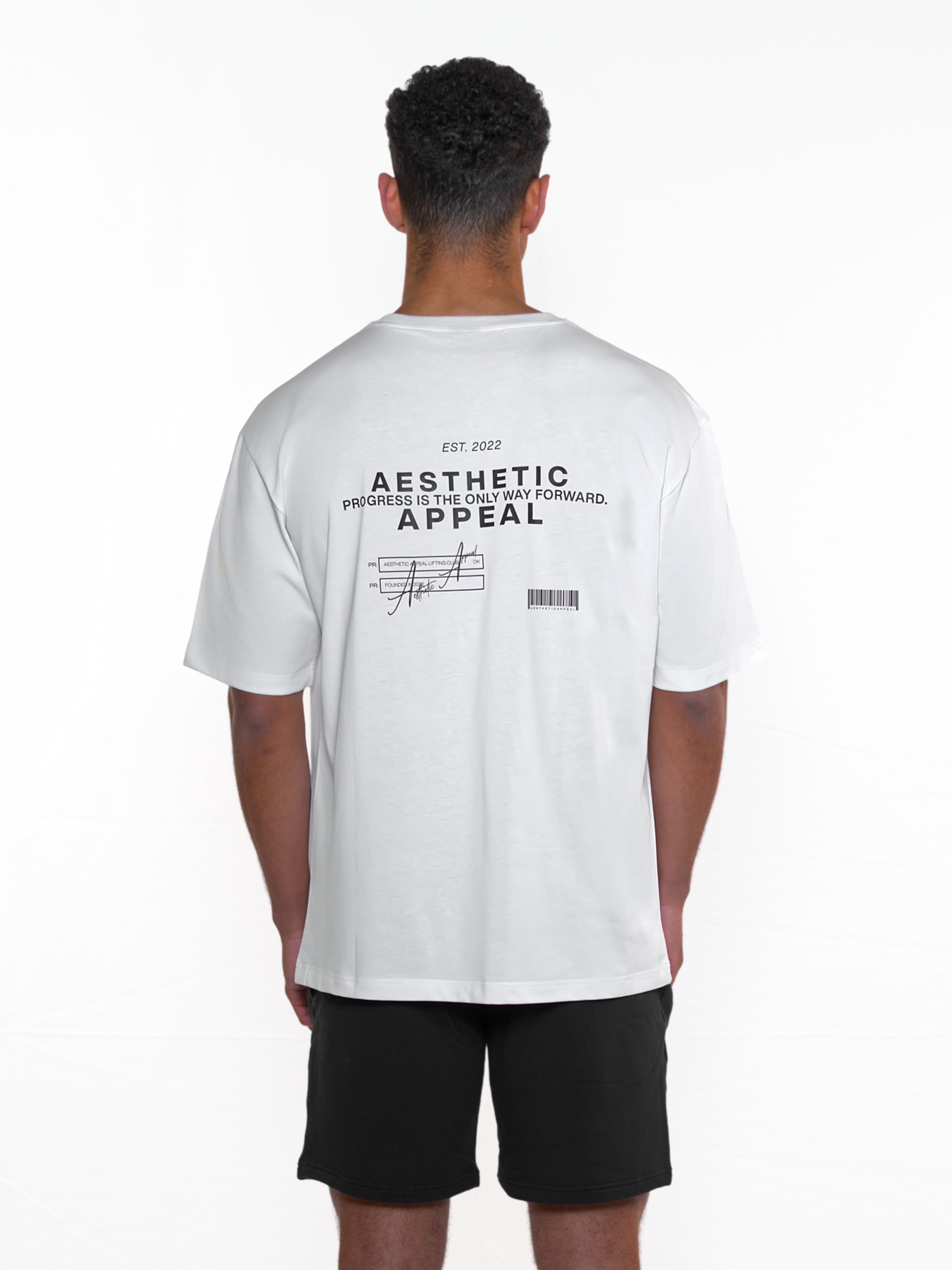 Oversized PR Tee White