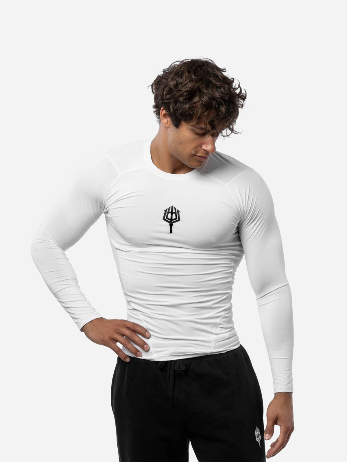 Grandeur Long Sleeve Compression White