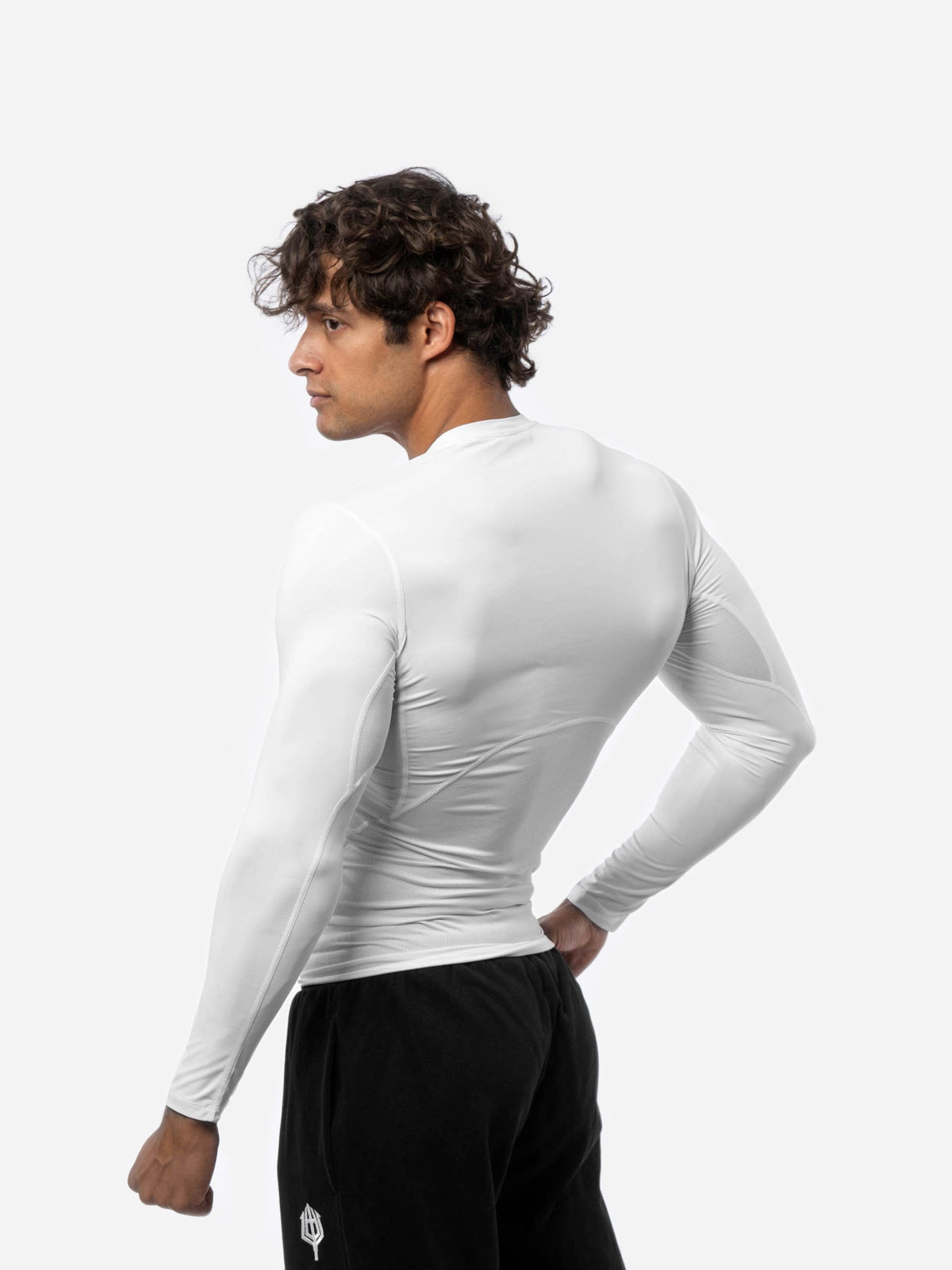 Grandeur Long Sleeve Compression White