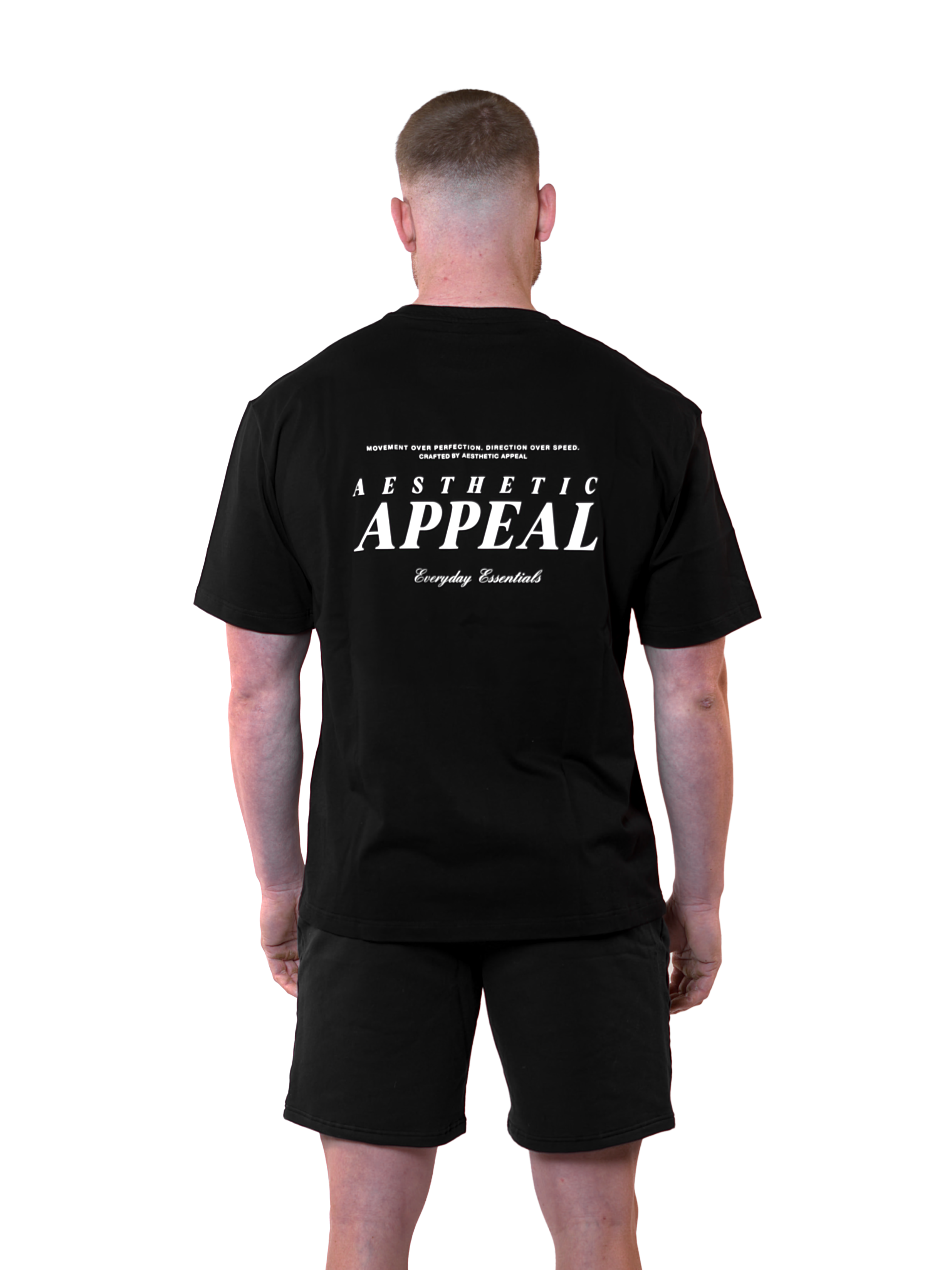 Oversized Essentials Tee Black