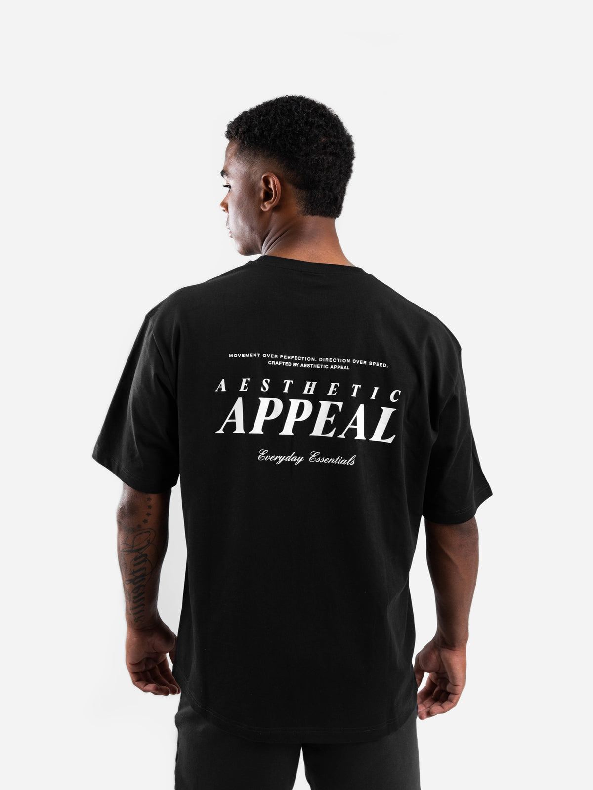 Oversized PR Tee Black